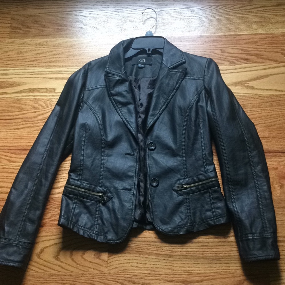 Leather jacket